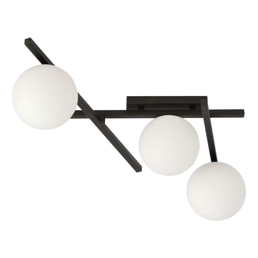 Stropní svítidlo SMART 3xE14/10W/230V černá/bílá