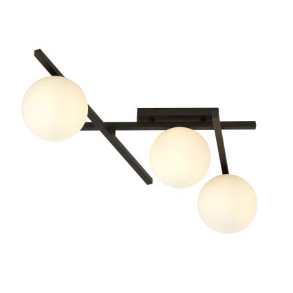 Stropní svítidlo SMART 3xE14/10W/230V černá/bílá