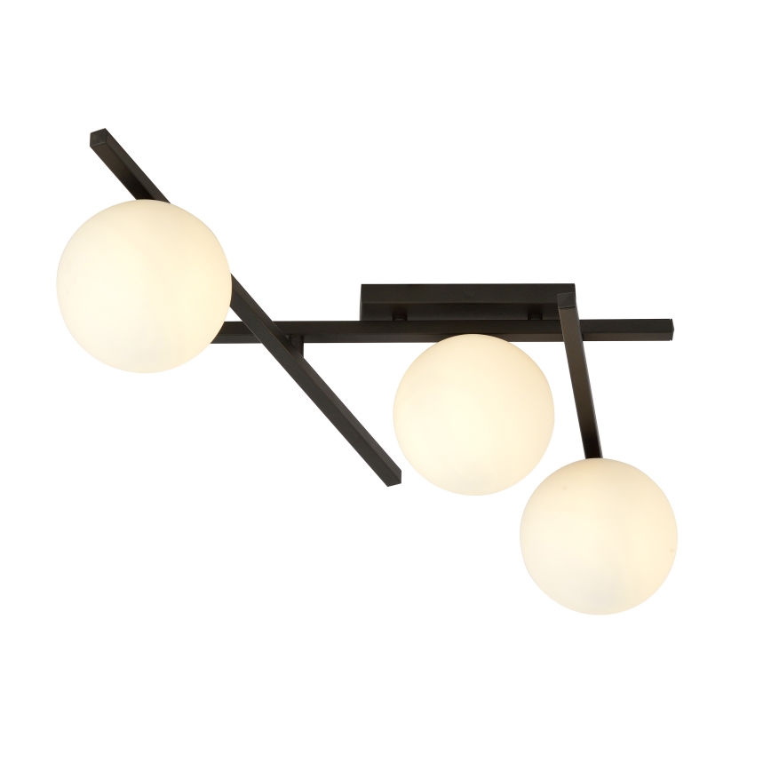 Stropní svítidlo SMART 3xE14/10W/230V černá/bílá