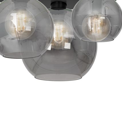 Stropní svítidlo SOFIA 3xE27/60W/230V černá