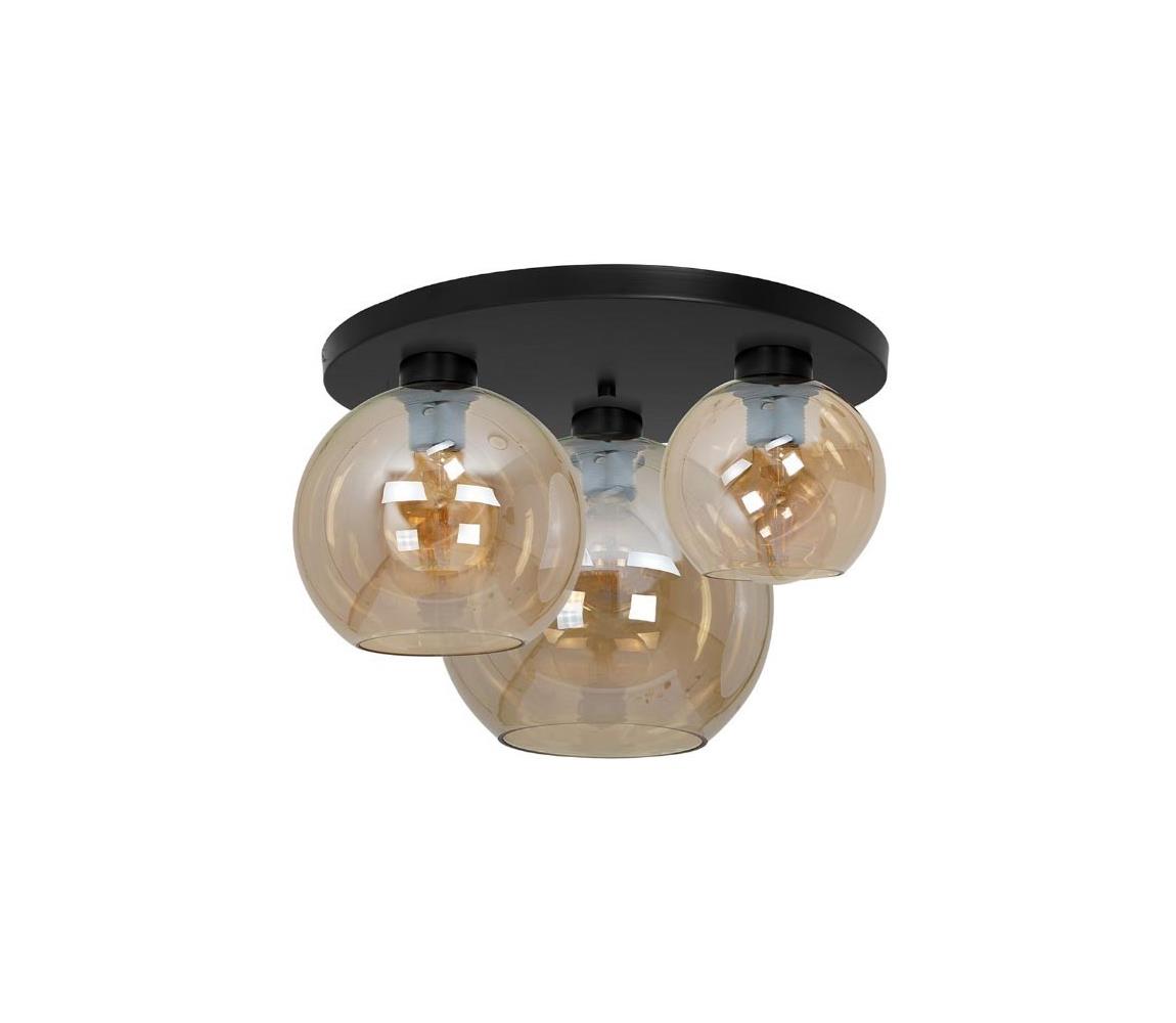 Milagro Stropní svítidlo SOFIA 3xE27/60W/230V hnědá MI1257