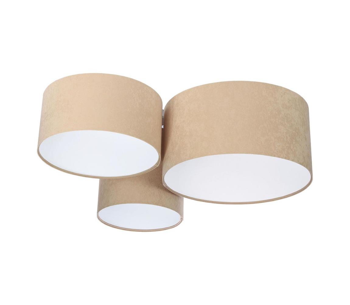 BPS Koncept Stropní svítidlo SPACE 3xE27/60W/230V béžová/bílá BS0531