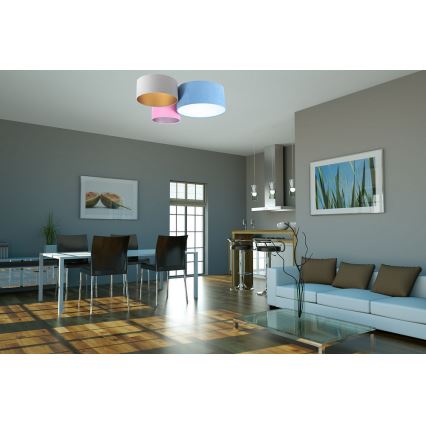 Stropní svítidlo SPACE 3xE27/60W/230V
