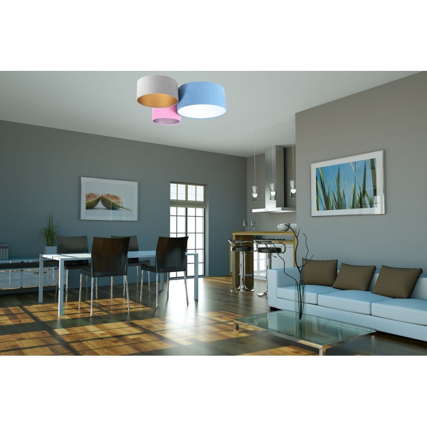 Stropní svítidlo SPACE 3xE27/60W/230V