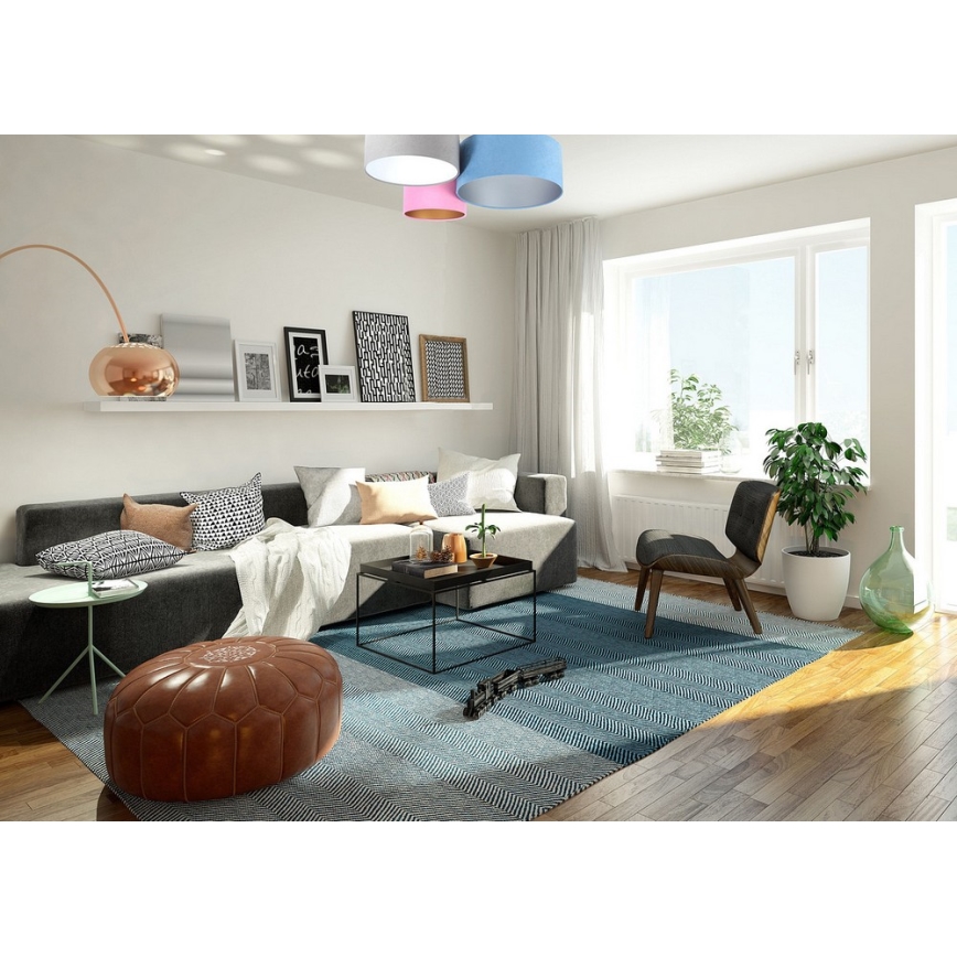Stropní svítidlo SPACE 3xE27/60W/230V