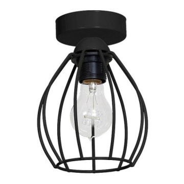 Stropní svítidlo STAR 1xE27/60W/230V černé