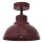 Stropní svítidlo SVEN 1xE27/15W/230V pr. 21 cm burgundy