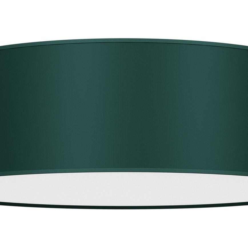 Stropní svítidlo VERDE 3xE27/60W/230V pr. 60 cm zelená
