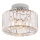 Stropní svítidlo VETRO 1xE27/15W/230V pr. 24,5 cm matný chrom