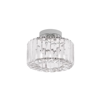 Stropní svítidlo VETRO 1xE27/15W/230V pr. 24,5 cm matný chrom