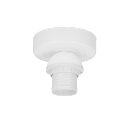 Stropní svítidlo WENTA 1xE27/60W/230V pr. 50 cm bílá/hnědá