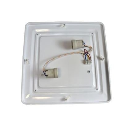 Stropní svítidlo WILTON 2xE27/60W/230V 33x33 cm antracit