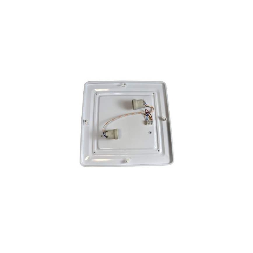 Stropní svítidlo WILTON 2xE27/60W/230V 33x33 cm antracit