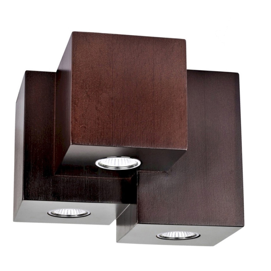 Stropní svítidlo WOODDREAM 3xGU10/6W/230V buk
