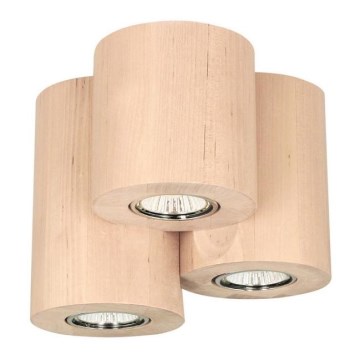 Stropní svítidlo WOODDREAM 3xGU10/6W/230V