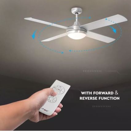 Stropní ventilátor 2xE27/20W/230V + DO