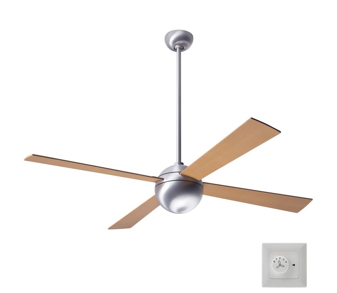 Výrobce po 1 ks Stropní ventilátor BALL matný chrom FAN00247