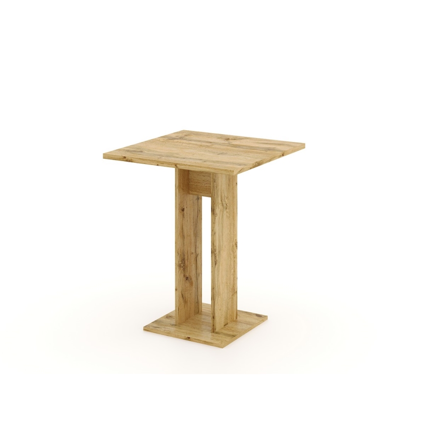 Stůl STRAPO 68x68 cm  dub wotan
