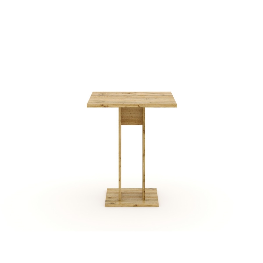 Stůl STRAPO 68x68 cm  dub wotan
