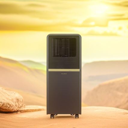 Stylies - Mobilní klimatizace POLARIX 1000W/230V 9000 BTU černá + dálkové ovládání