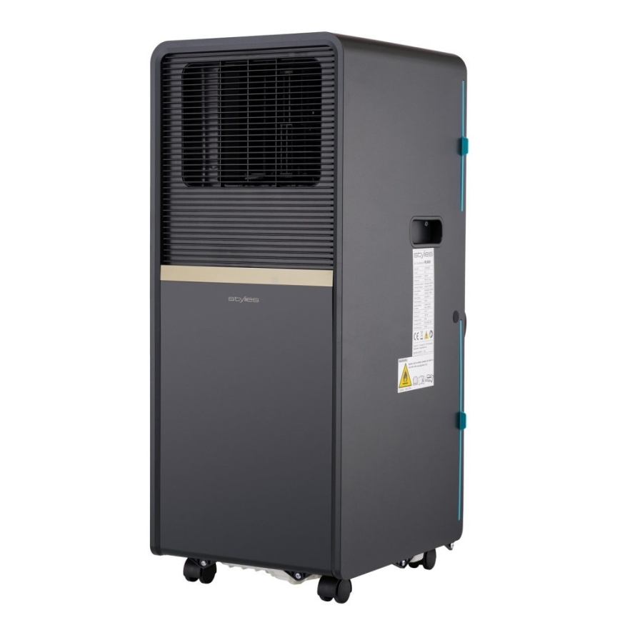 Stylies - Mobilní klimatizace POLARIX 1000W/230V 9000 BTU černá + dálkové ovládání
