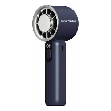 Stylies - Nabíjecí ruční ventilátor LACERTI 8W/5V 3000 mAh modrá