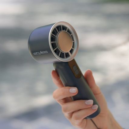 Stylies - Nabíjecí ruční ventilátor LACERTI 8W/5V 3000 mAh modrá