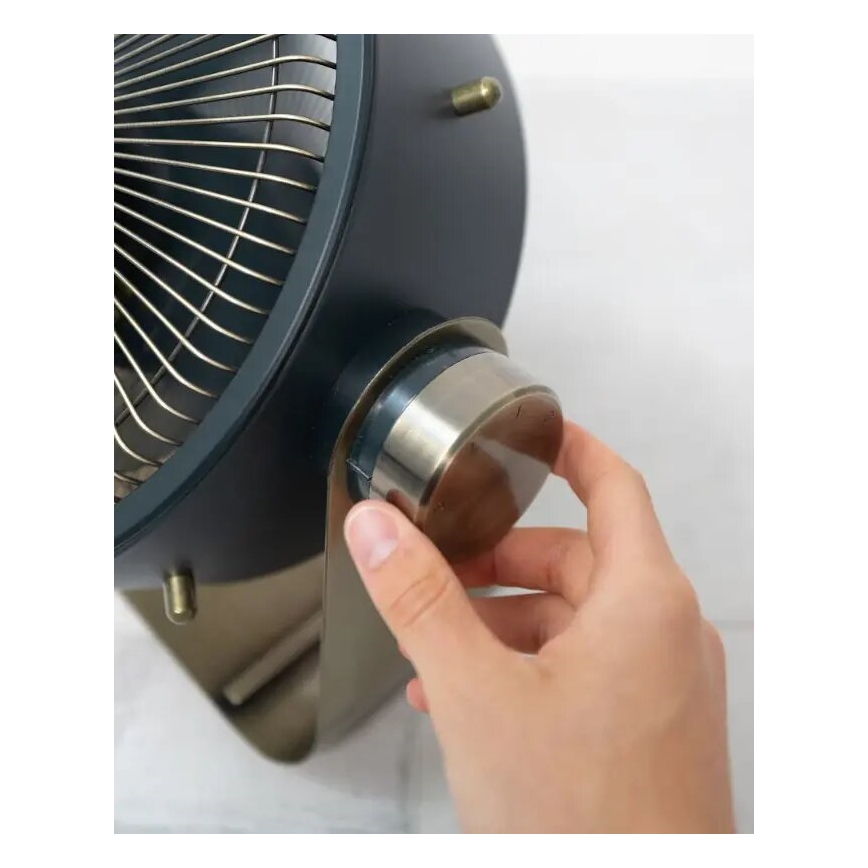 Stylies - Podlahový ventilátor CASTOR 40W/230V černá