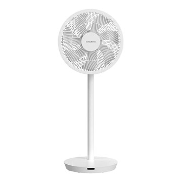 Stylies - Stojanový ventilátor 2v1 ANTILA 25W/230V 88 cm bílá + dálkové ovládání
