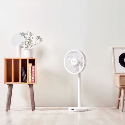 Stylies - Stojanový ventilátor 2v1 ANTILA 25W/230V 88 cm bílá + dálkové ovládání
