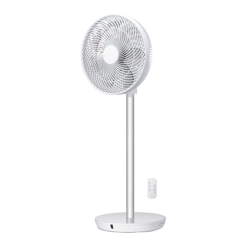 Stylies - Stojanový ventilátor TUKAN 25W/230V 60 cm bílá