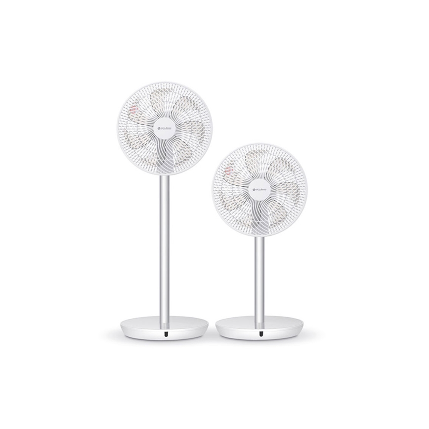 Stylies - Stojanový ventilátor TUKAN 25W/230V 60 cm bílá