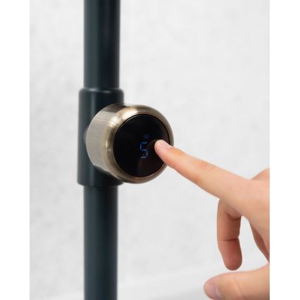 Stylies - Stojanový ventilátor URANUS 35W/230V 94 cm černá