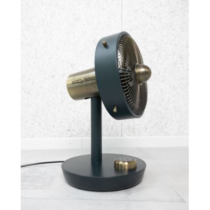 Stylies - Stolní ventilátor CEPHEUS 24W/230V černá