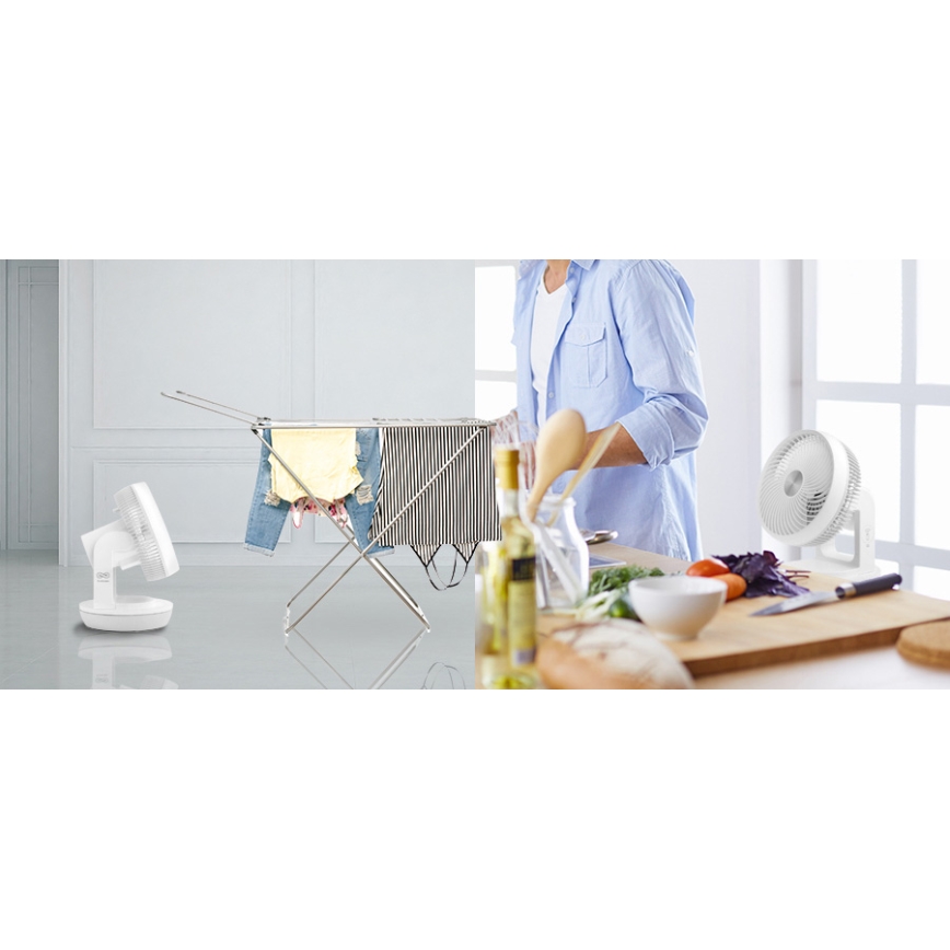 Stylies - Stolní ventilátor TARA 45W/230V bílá