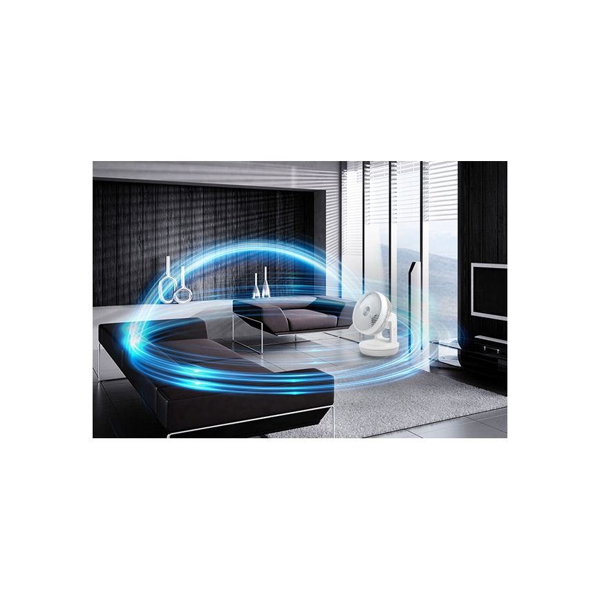 Stylies - Stolní ventilátor TARA 45W/230V bílá