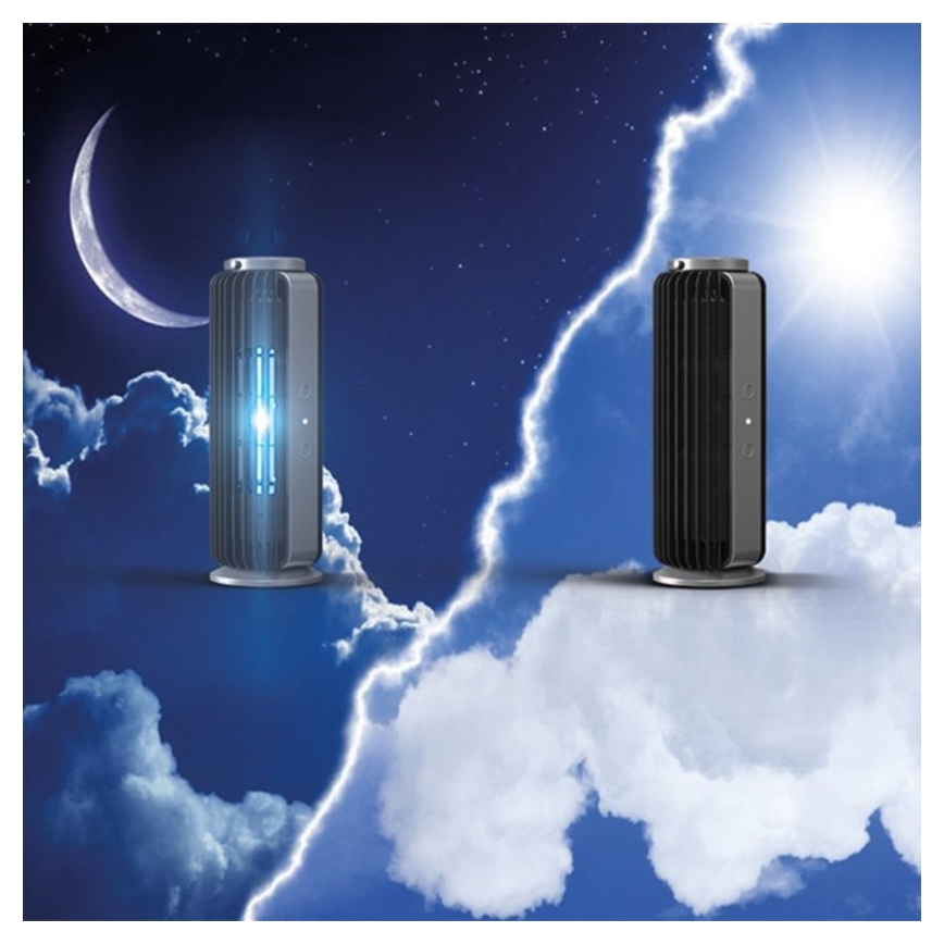 Stylies - Světelná nástraha na hubení komárů AURIGA UV-A/8W/230V 60 m²