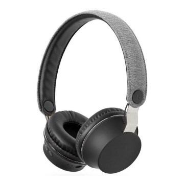 Stylová bezdrátová sluchátka v látkovém provedení