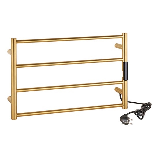 Sušák ručníků 56x37 cm nerez/zlatá