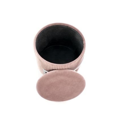 Taburet CRICKET pr. 40 cm růžová