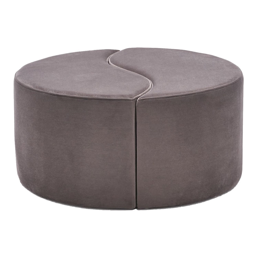 Taburet JING pr. 80 cm hnědá