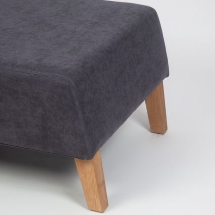 Taburet KATE 60x84 cm šedá