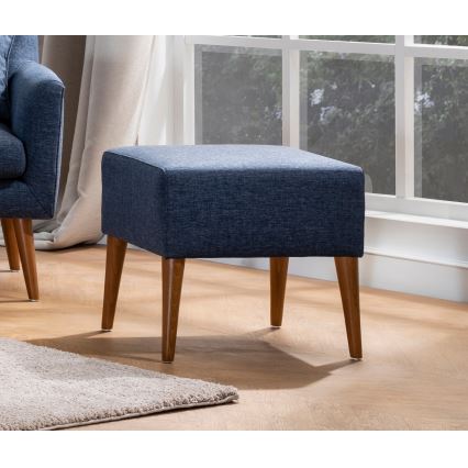 Taburet NIMO 46x50 cm modrá