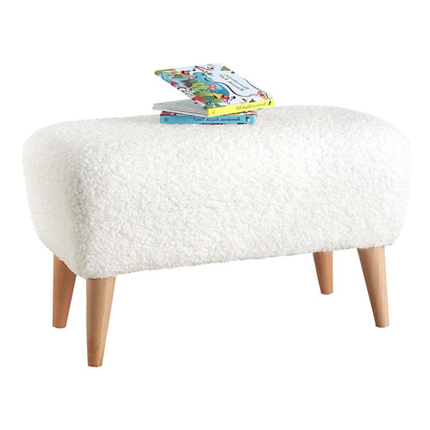Taburet PIXI 32x61 cm bílá