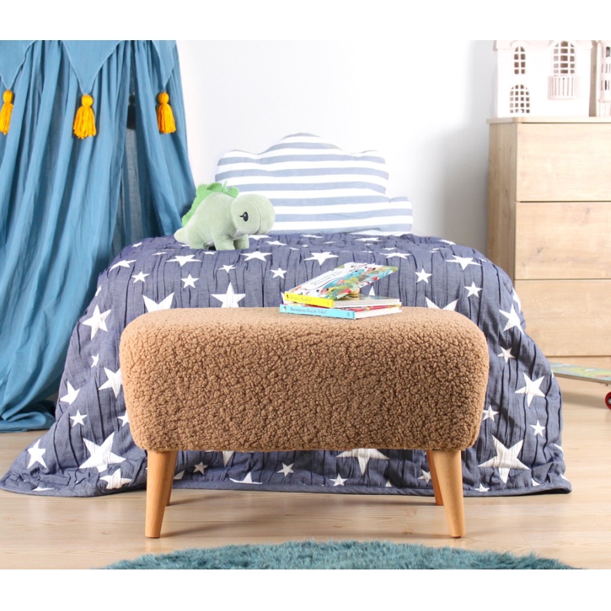 Taburet PIXI 32x61 cm hnědá