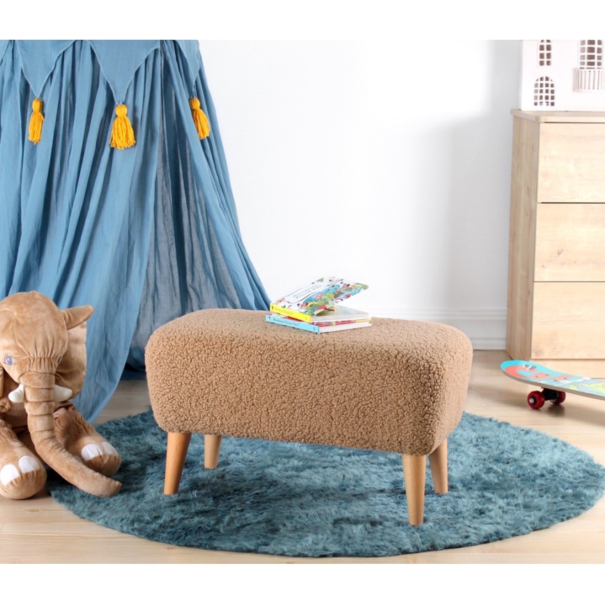 Taburet PIXI 32x61 cm hnědá