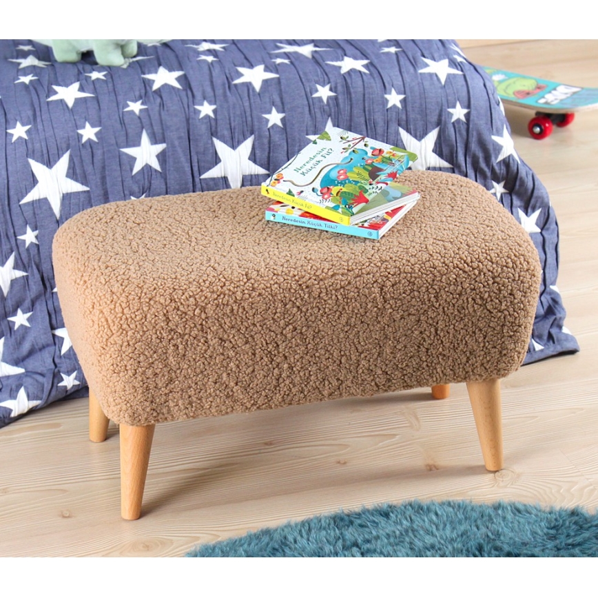 Taburet PIXI 32x61 cm hnědá