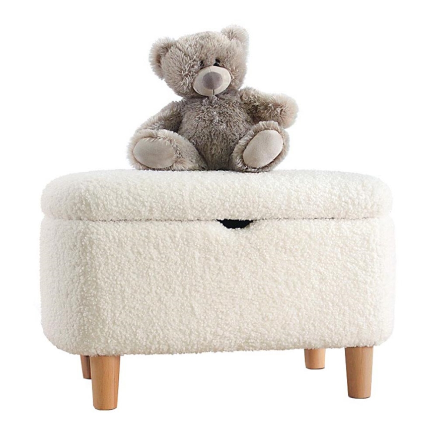 Taburet PIXI 37x61 cm bílá