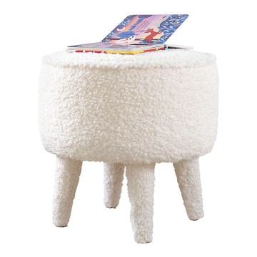 Taburet PIXI pr. 38 cm bílá