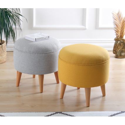 Taburet PIXI pr. 40 cm žlutá